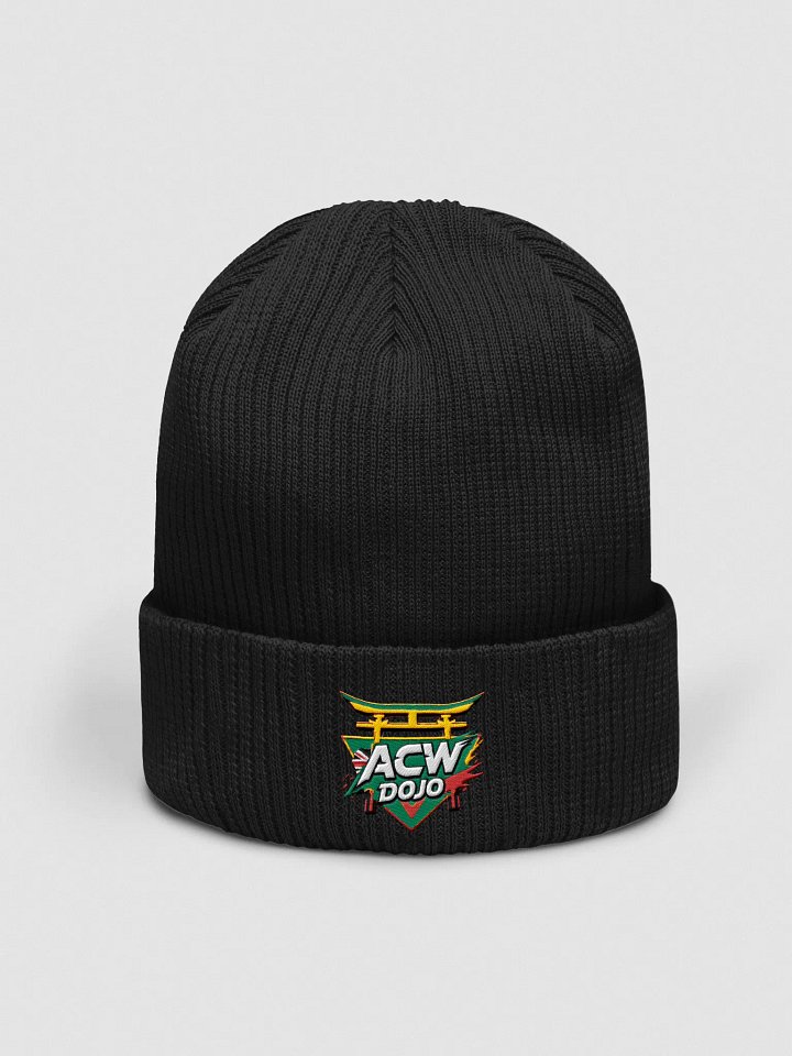 ACW Dojo Organic Ribbed Beanie product image (3)