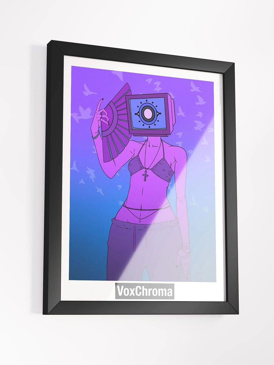 Framed Poster - Head In The Clouds (Purple) product image (6)