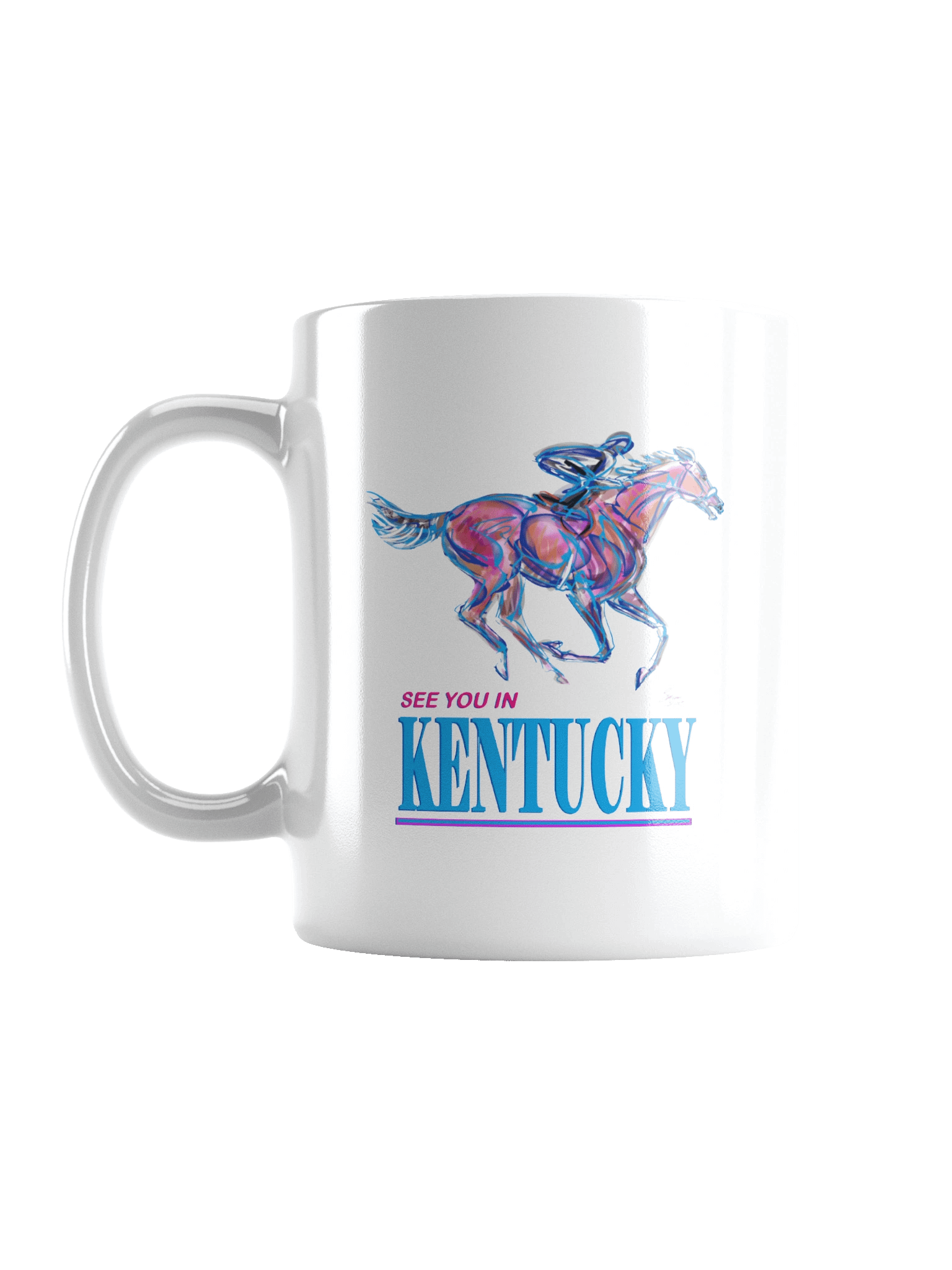 Kentucky Horse Racing Mug product image (2)