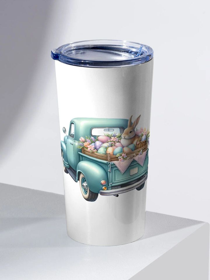 Green Pastel Easter Truck - Adult Tumbler product image (2)
