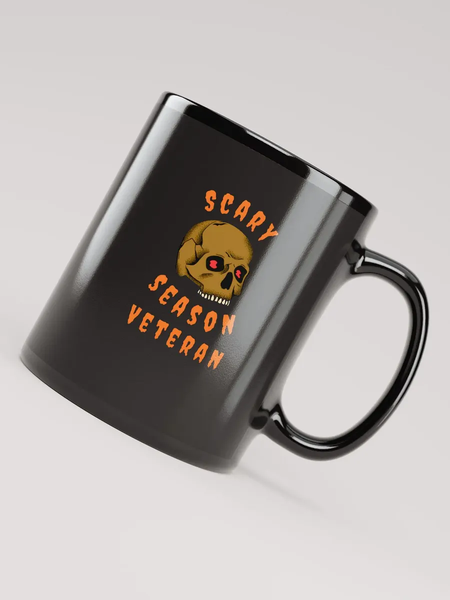 Scary Season Veteran Black Mug product image (4)