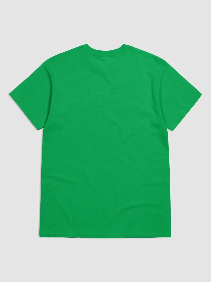 Fermanagh/Fear Manac Scholastic style Ogham, Green with white printed T-shirt product image (2)