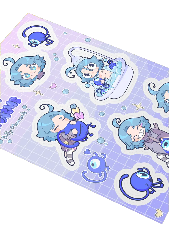 Mitty X Lucky Charms Silly Moments - Sticker Sheet product image (1)