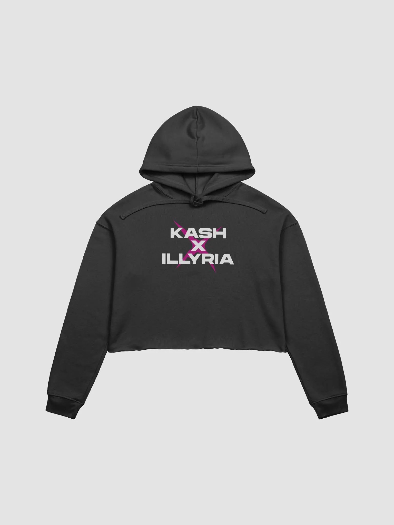 KASH X ILLYRIA Cropped Hoodie product image (1)