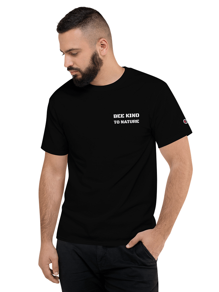 Bee Kind to Nature Men’s Champion T-Shirt product image (1)