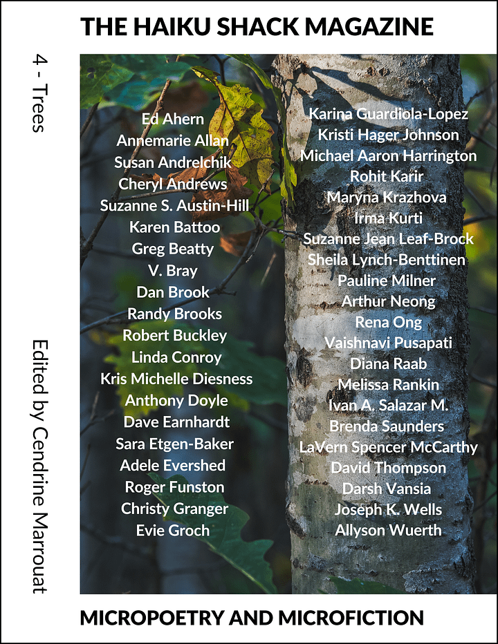The Haiku Shack Magazine: Issue 4 - Advance copy for supporters product image (1)