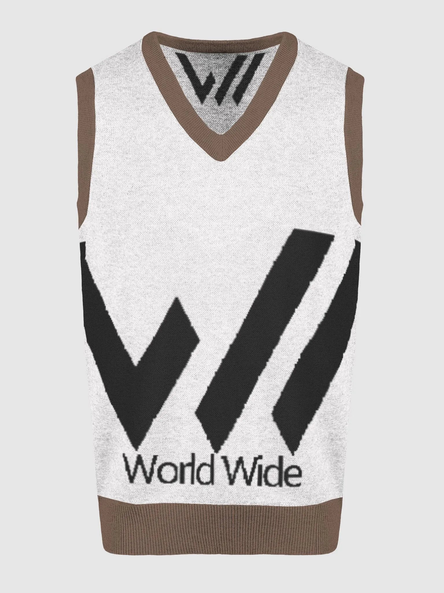 WorldWide Knitted V-Neck Vest product image (12)