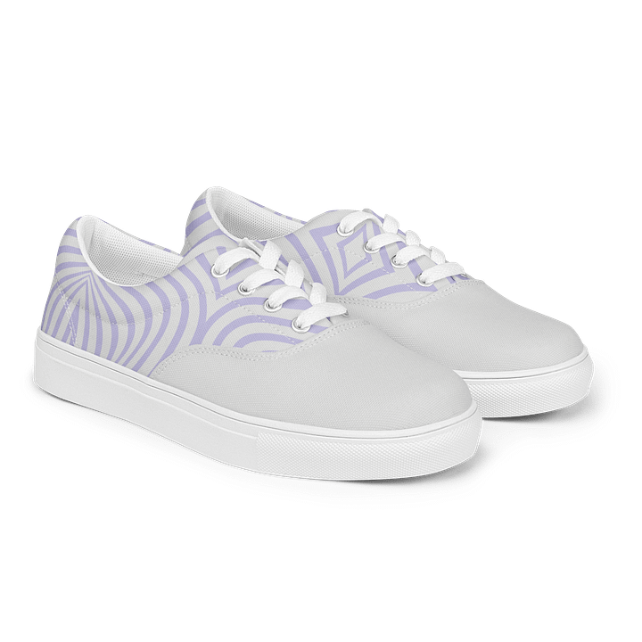 Symmetric Waves Men's Canvas Shoes product image (2)