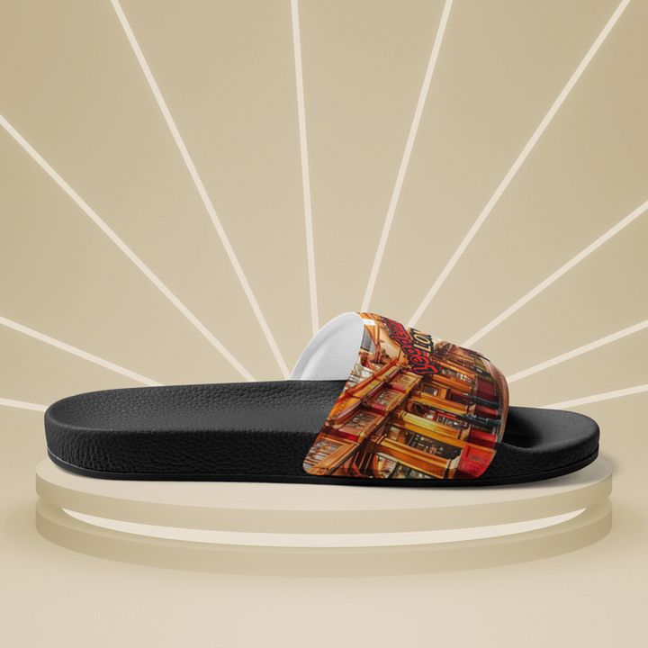 Leadenhall Market London All Over Print Womens Slides product image (2)