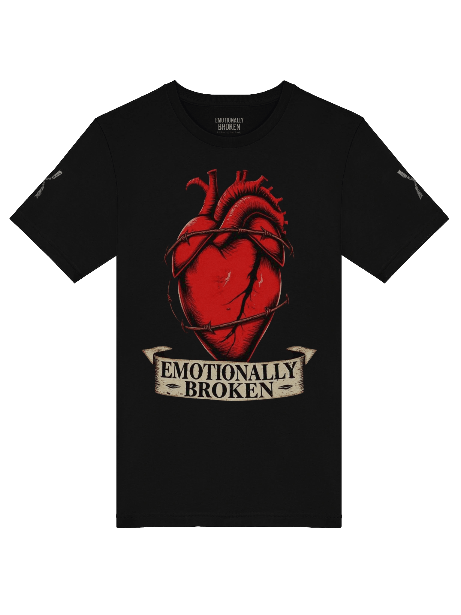 Emotionally Broken Graphic Tee product image (27)