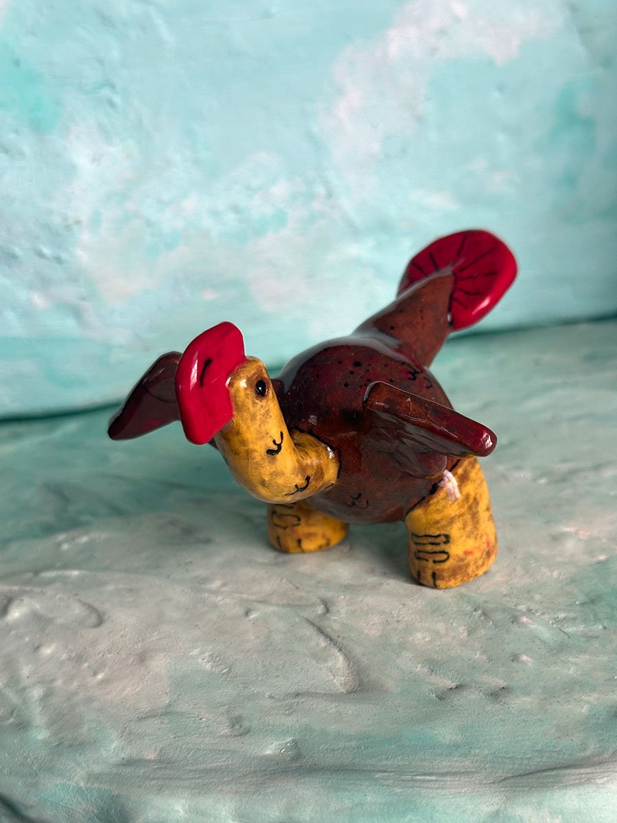 Turkey Oviraptor Ceramic Spill product image (1)