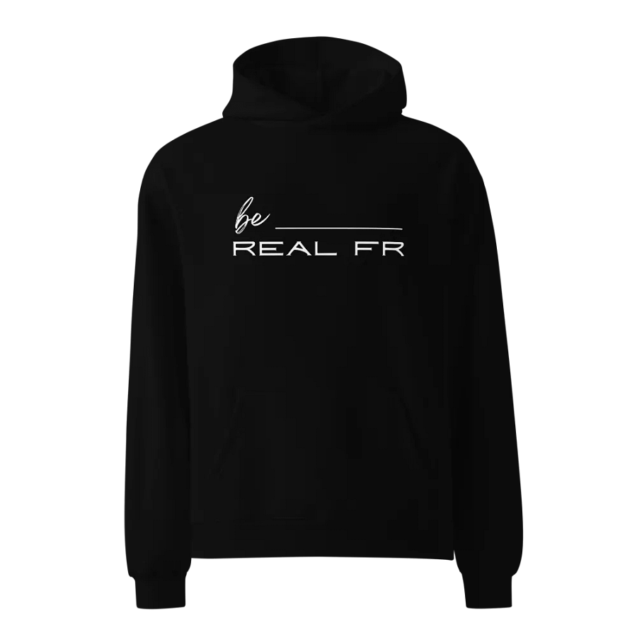 be REAL FR Unisex Hoodie product image (3)