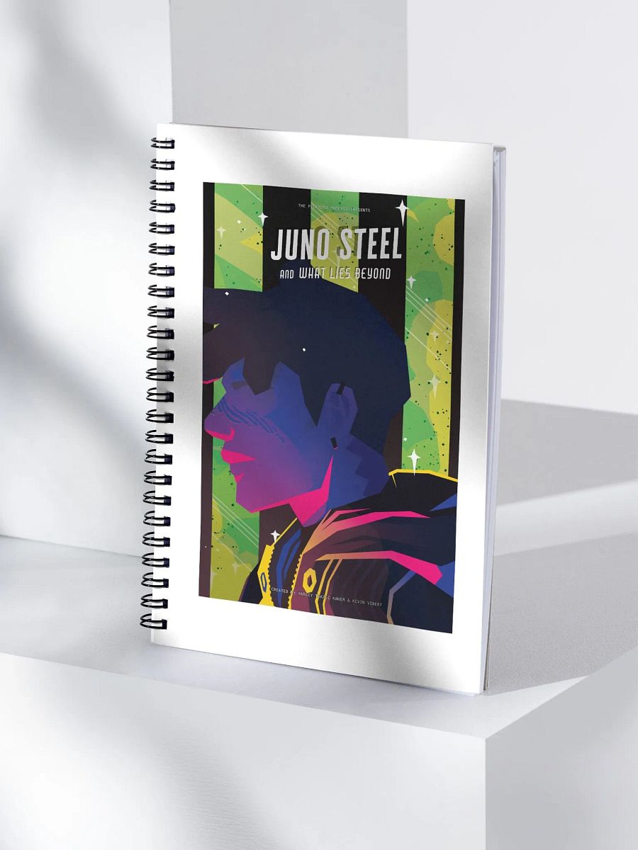 Juno Steel and What Lies Beyond (Part 1) Spiral Notebook product image (4)