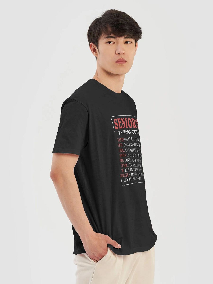 "Senior’s Texting Code" T-Shirt – Classic Fit product image (6)