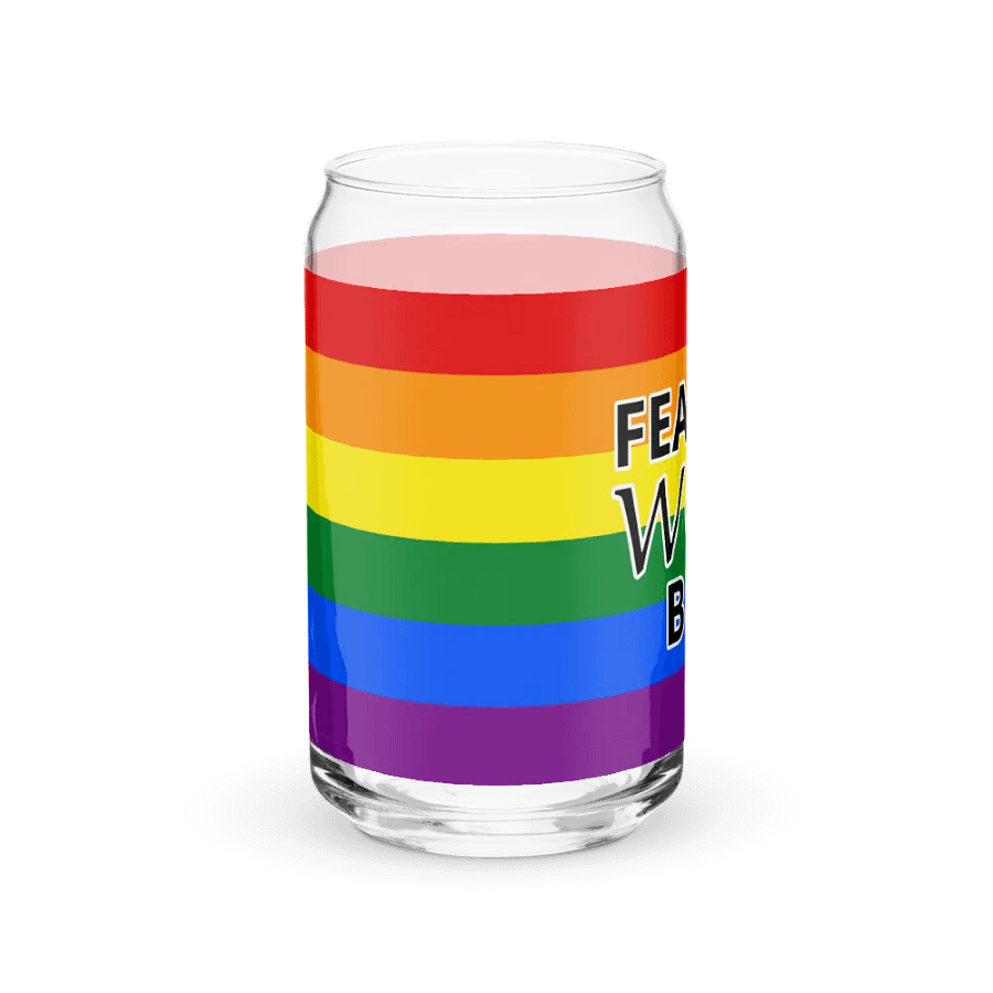 Fear My WOKE Beer Glass product image (2)