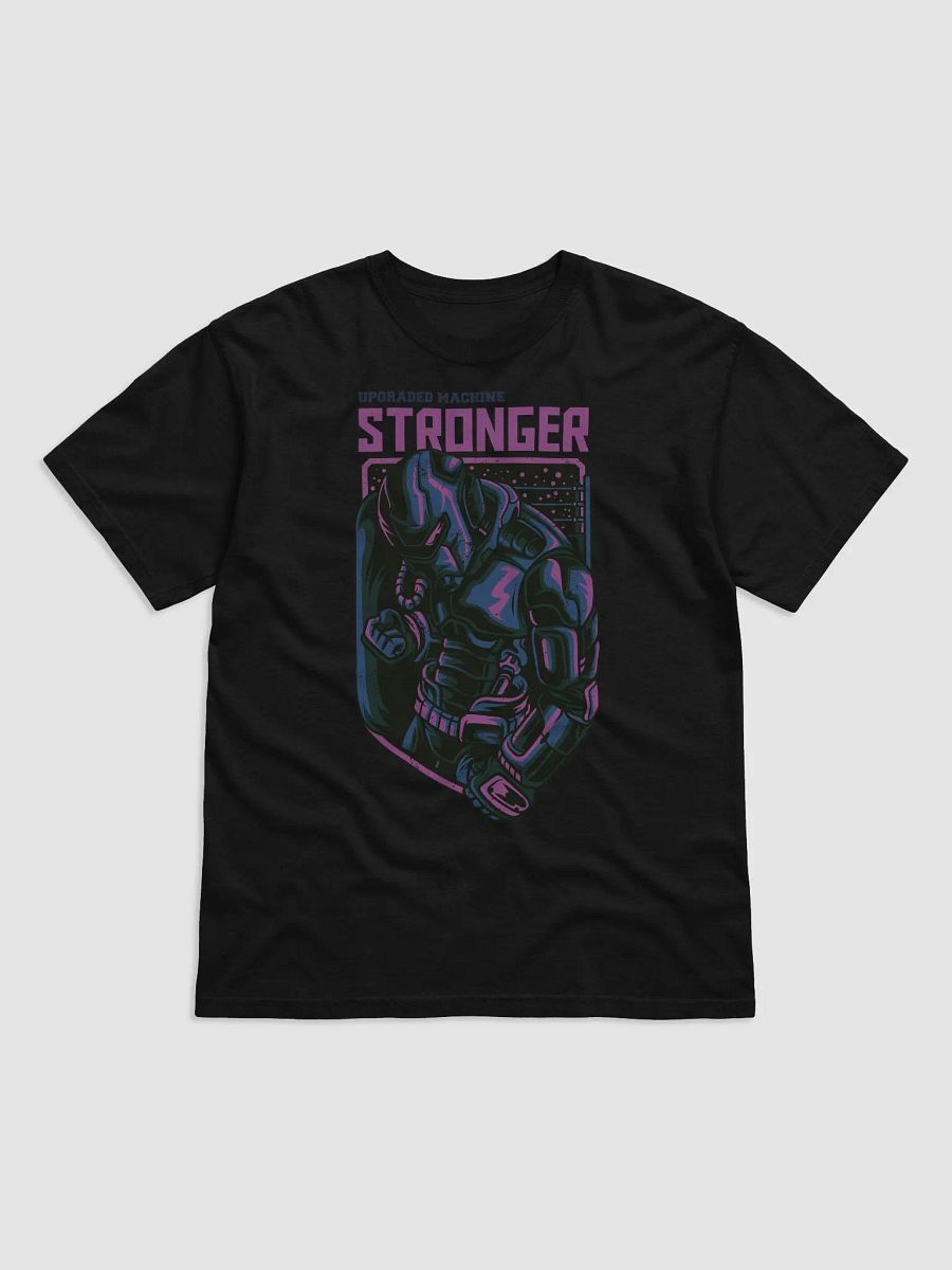Neon Stronger Armored Figure T-Shirt product image (6)