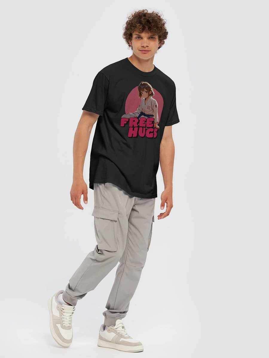 Free Hugs Anime Girl Jiu Jitsu T-Shirt product image (7)