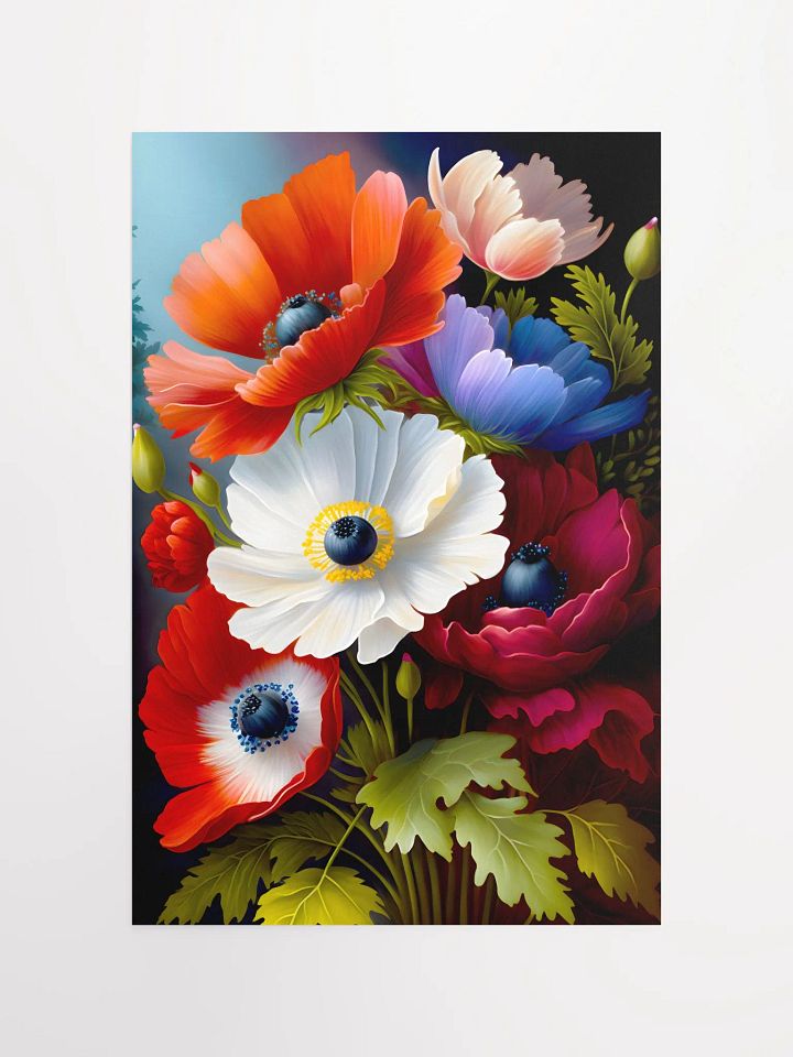 Anemone Flower Poster product image (2)