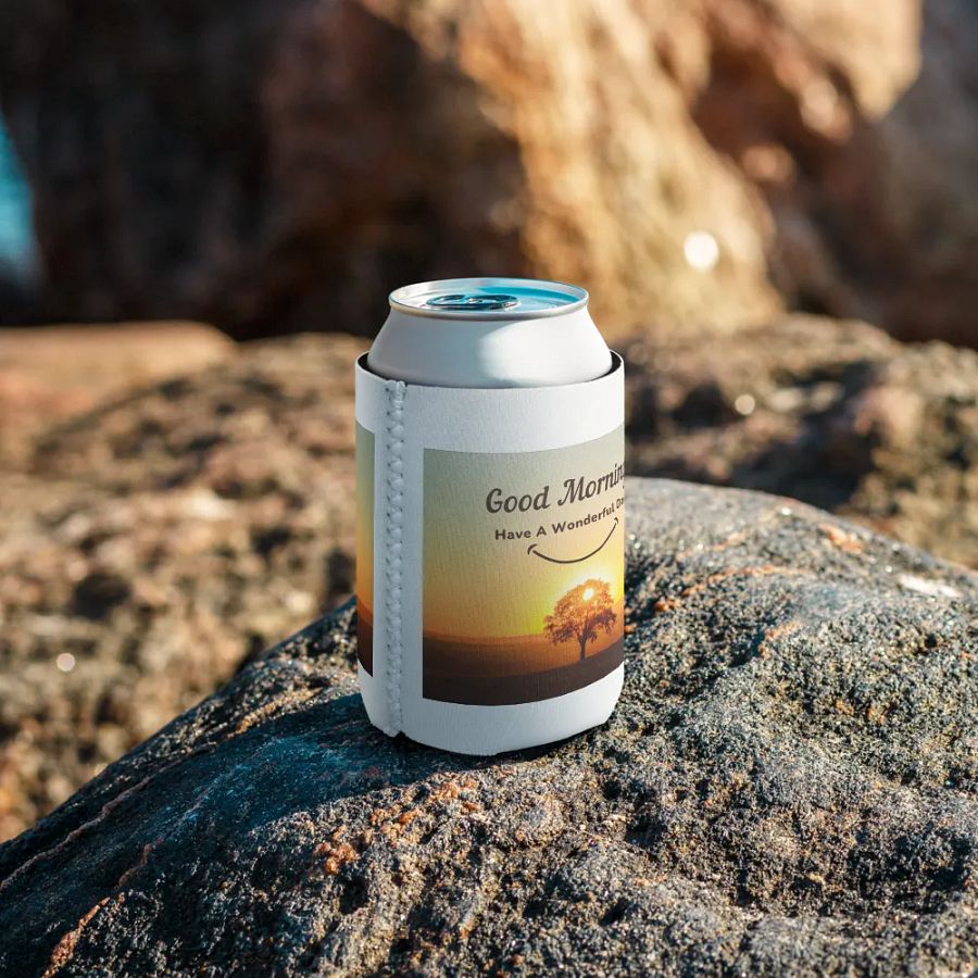 Smiling Sunrise Can Cooler product image (8)