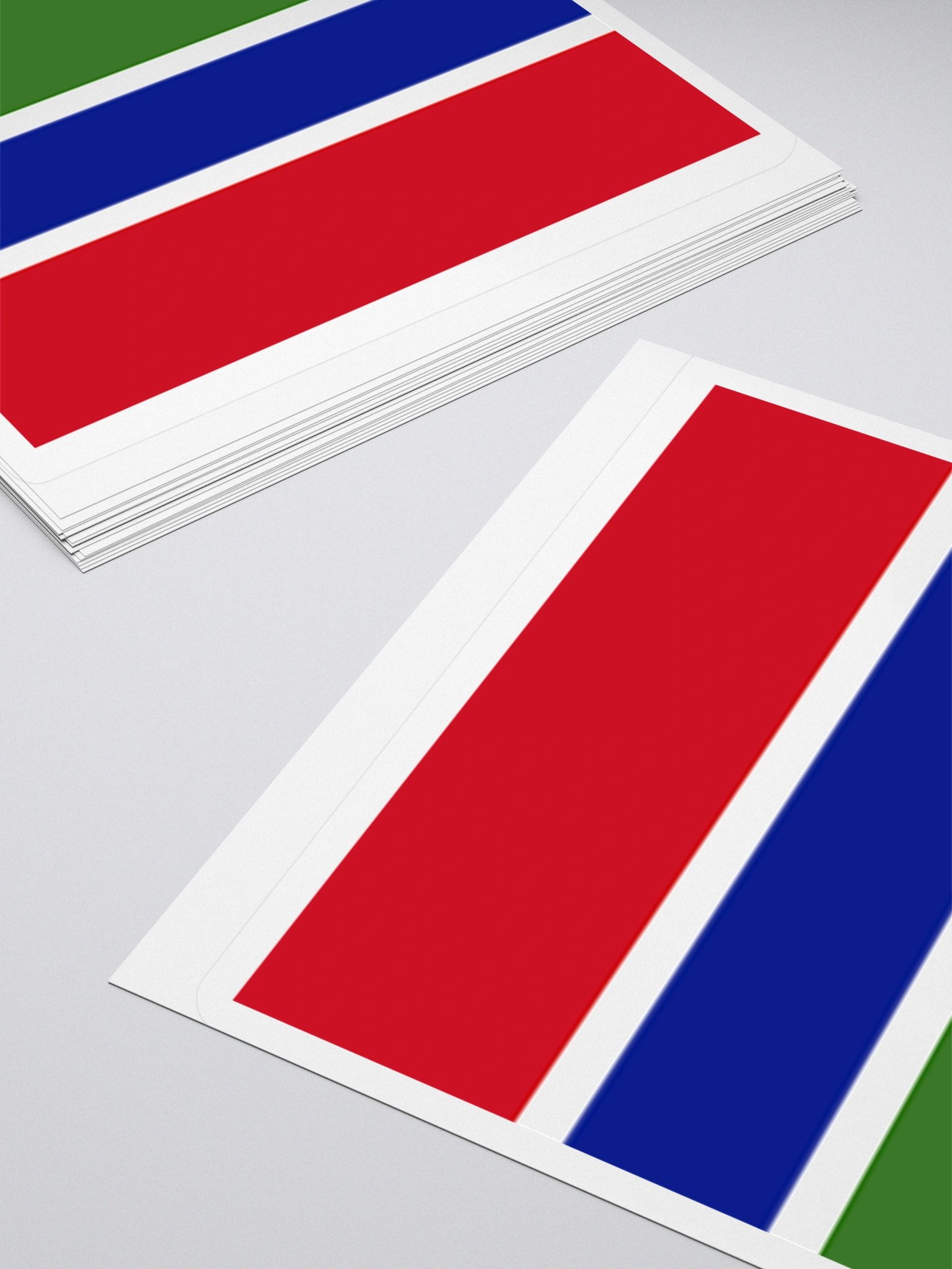 Gambia Flag Sticker | Wavy River Design | Durable Vinyl | 3 Sizes product image (10)