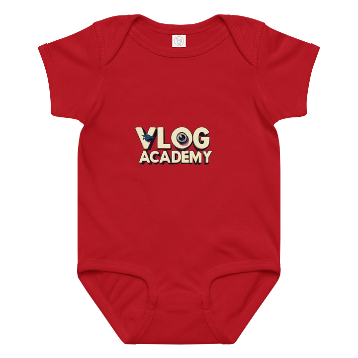 Vlog Academy Rabbit Skins Baby Jersey Bodysuit product image (1)