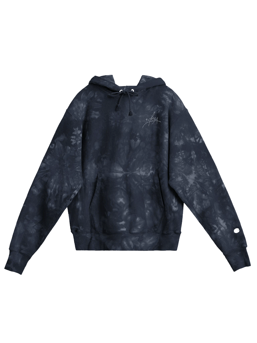 desu Star Logo Champion Tie Dye Hoodie product image (1)