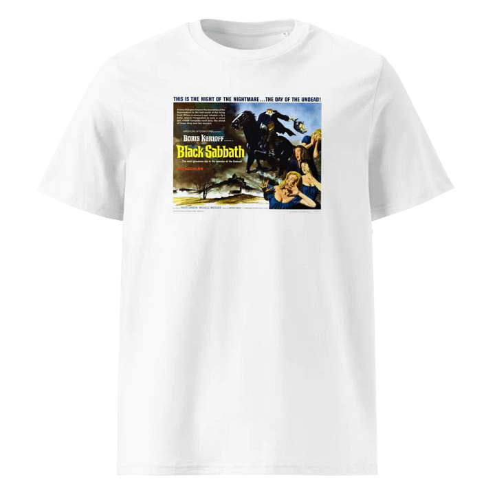 THE HORROR MOVIE Black Sabbath a man without head shirt product image (1)