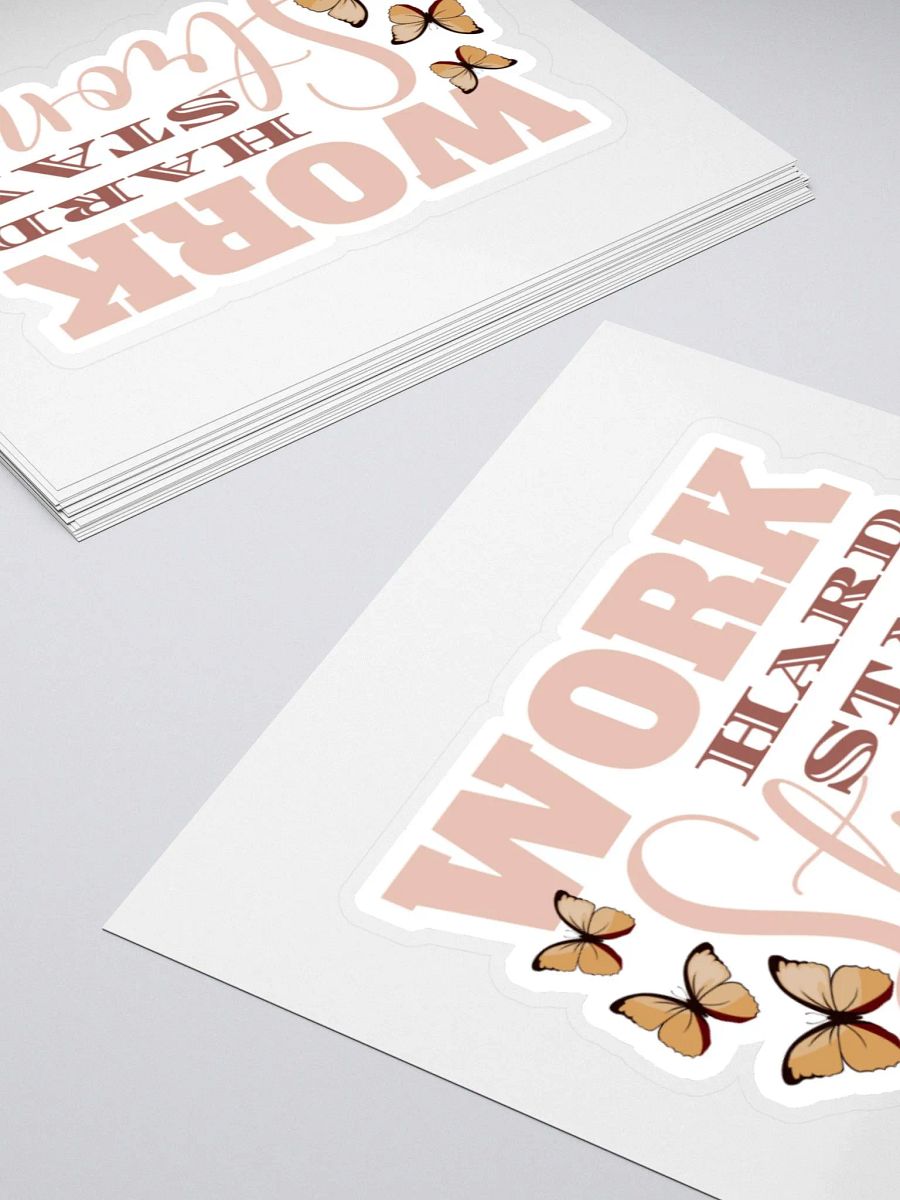 Work Hard Stay Strong Sticker product image (5)