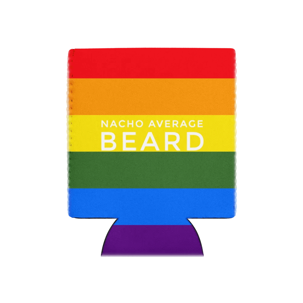 Coozie Can Cooler (Design: Nacho Average Beard) product image (1)