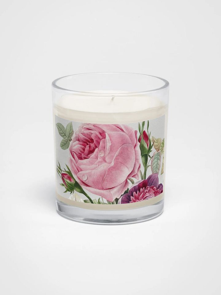 Cabbage Rose. Soy Wax Candle product image (1)