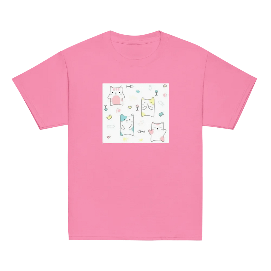 Kids T-Shirt Set of Cute Cats product image (2)