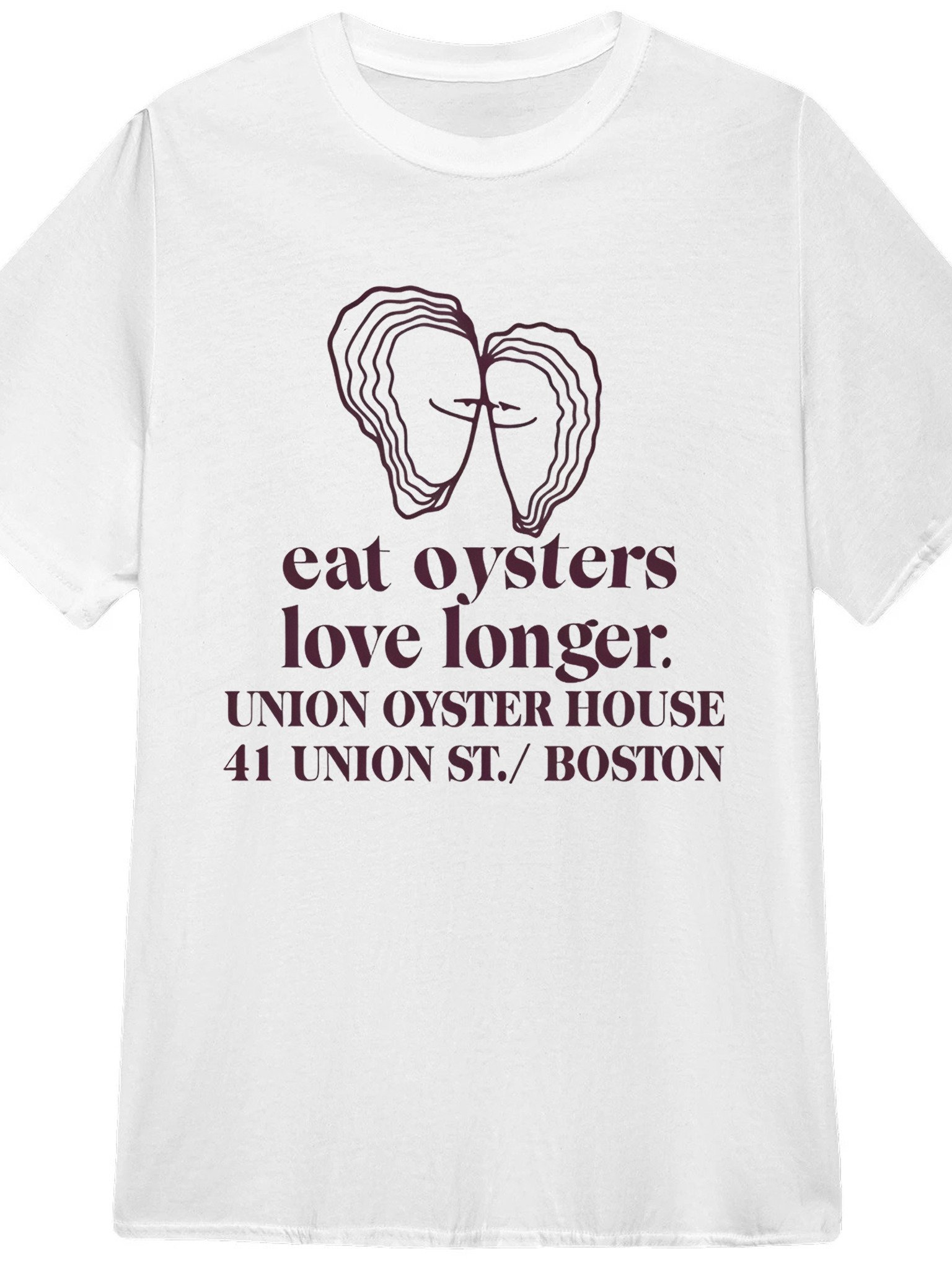 Eat Oysters Love Longer Shirt product image (1)