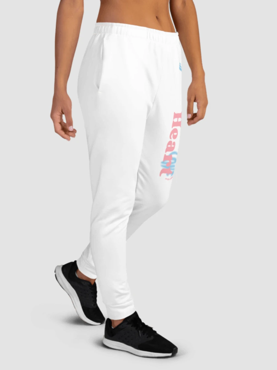 Be Kind To Your Heart Joggers - White product image (3)