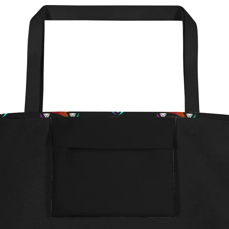 PriismX Patterned Black Tote product image (7)