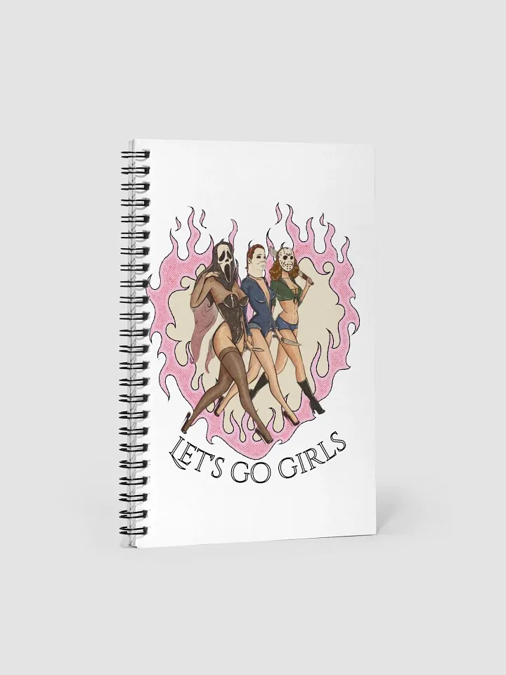 Horror Pin-Up Spiral Notebook product image (1)