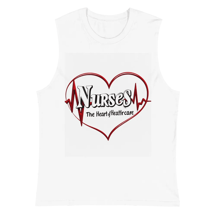 Heartbeat of Healthcare Muscle Tank product image (2)