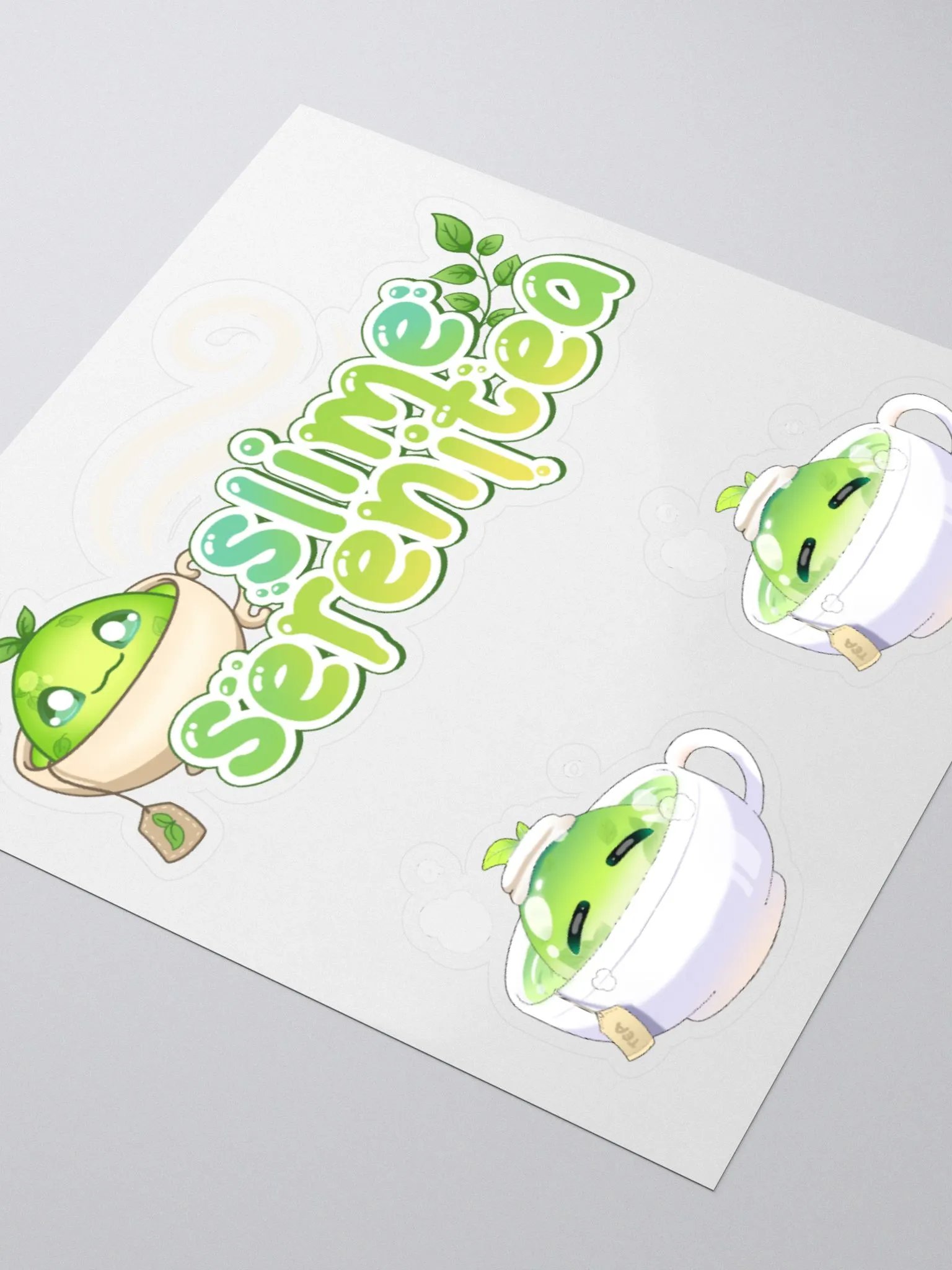 Slime Serenitea Kiss Cut Stickers product image (7)