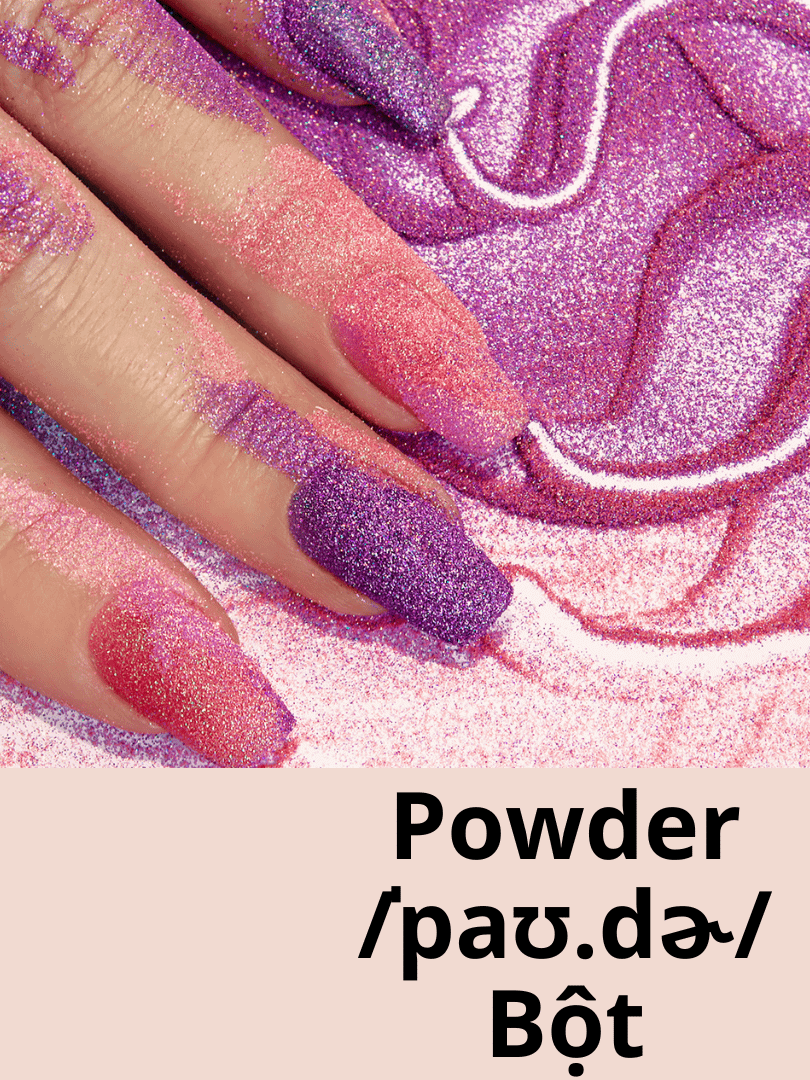 Vocabulary about nail styles and instruments (PDF file) product image (2)