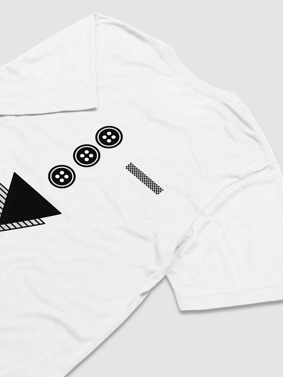 Triangles with buttons and hankie Triblend T-Shirt product image (10)
