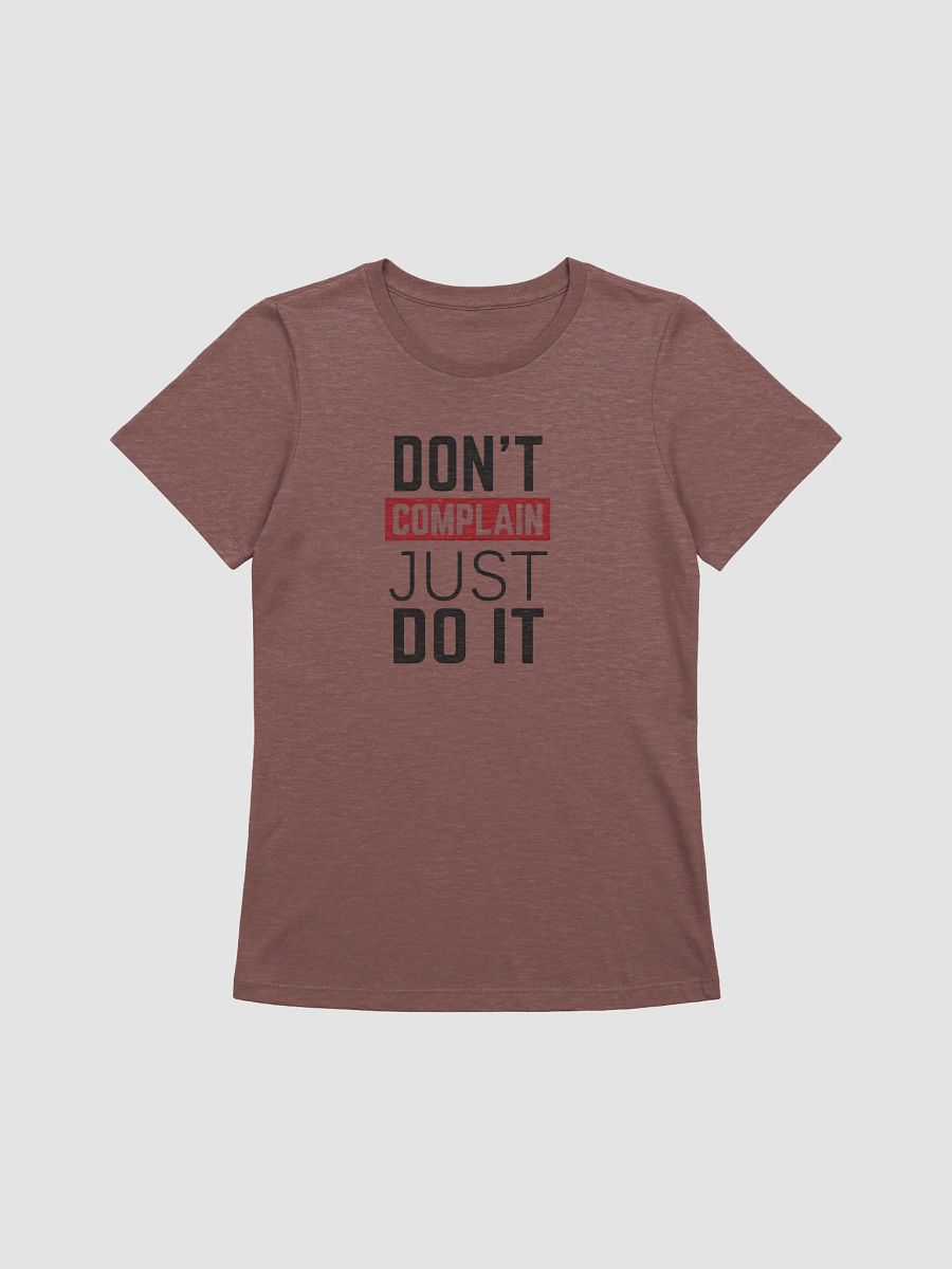 Women's Supersoft Relaxed-fit T-Shirt Don't Complain Lettring product image (3)