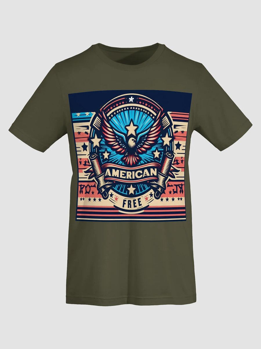 Patriotic Eagle Freedom Tee product image (48)