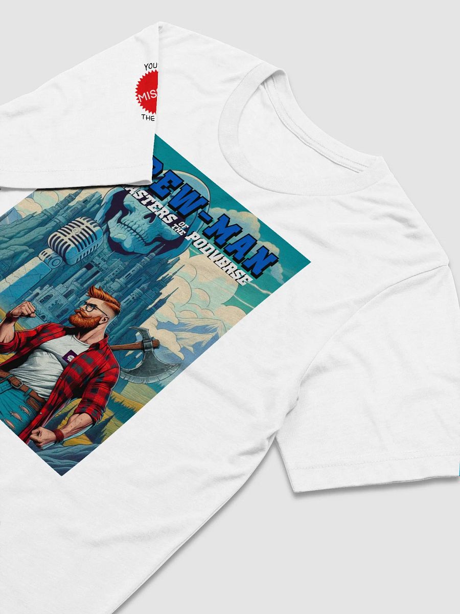 DREW-MAN and the Masters of the Podverse - Triblend Short Sleeve T-Shirt product image (3)
