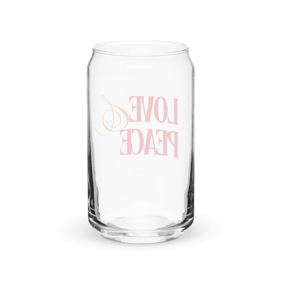 Can-Shape Glass Love & Peace product image (38)