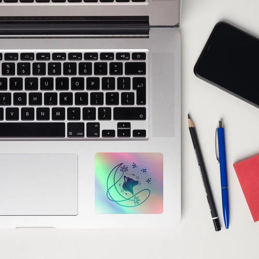 Holographic Logo Sticker product image (12)