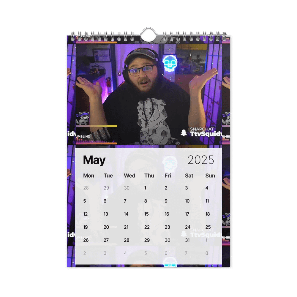 Squidwork 2025 Calendar product image (10)