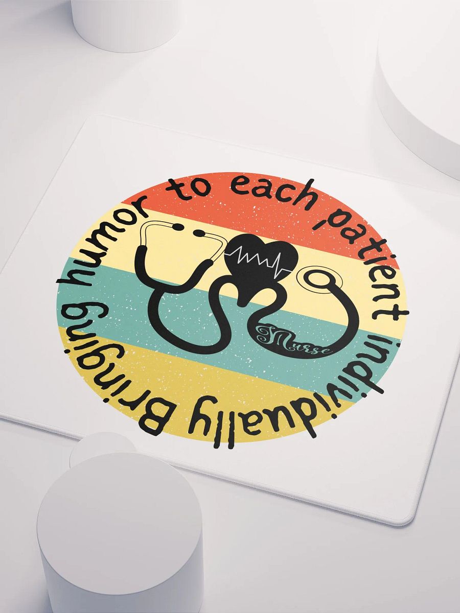 Bringing humor to each patient individually Gaming Mouse Pad product image (6)