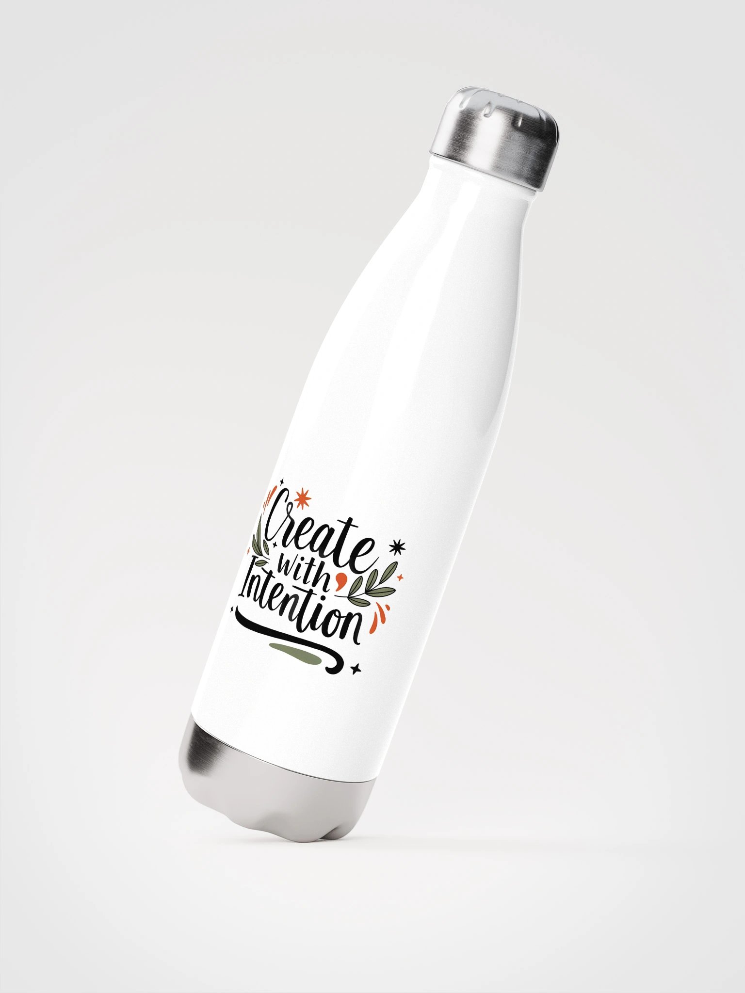 Create with Intention Stainless Steel Water Bottle product image (2)