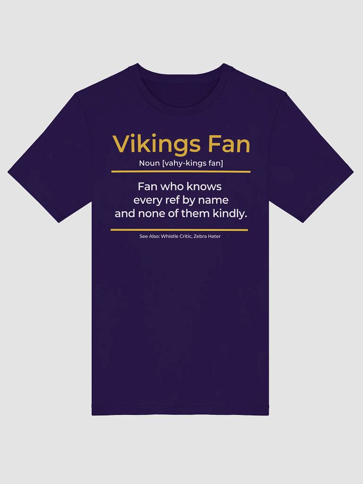 Referee – The Vikings Fan Collection – Unisex T-Shirt product image (2)