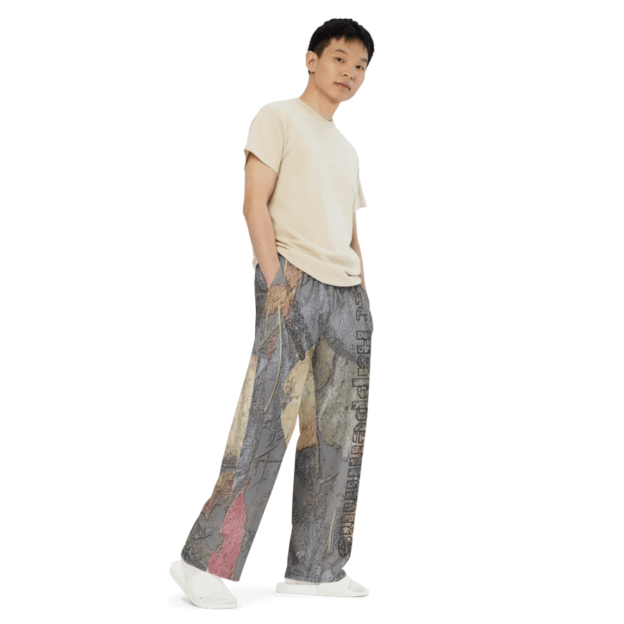 Unisex Wide-Leg Pants - MossyOak - It Happennnns Camo product image (7)