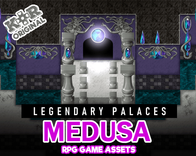 KR Legendary Palaces ~ Medusa Tileset for RPGs product image (1)